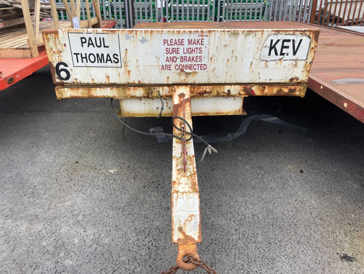 16ft Flat bed trailer - Image 2