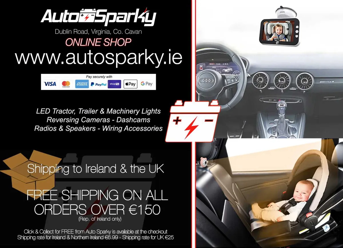 Car Baby Monitor - www.autosparky.ie - Image 1