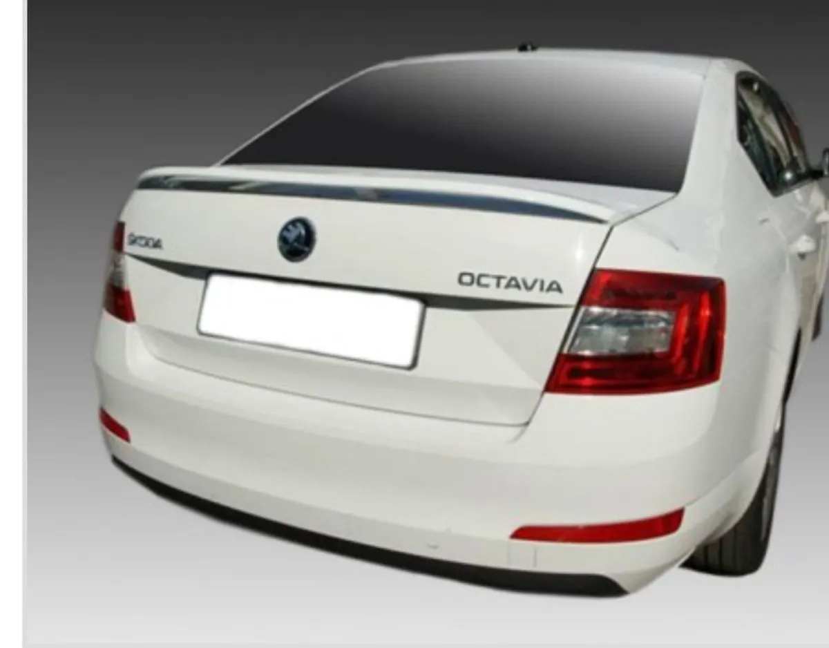 Skoda Octavia mk3 boot spoiler