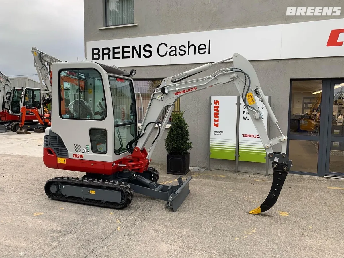 Takeuchi TB219 Mini Digger - Image 2