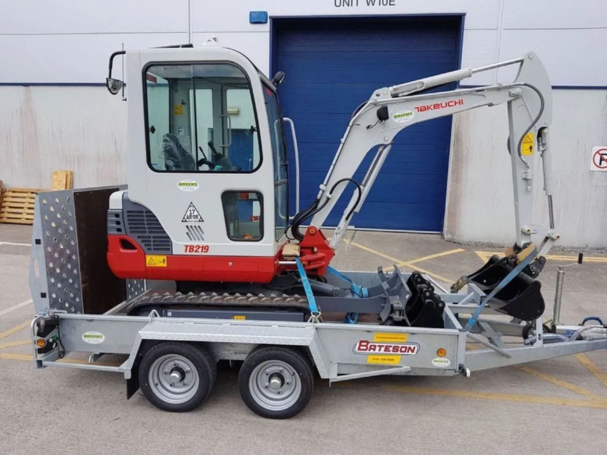 Takeuchi TB219 Mini Digger - Image 4