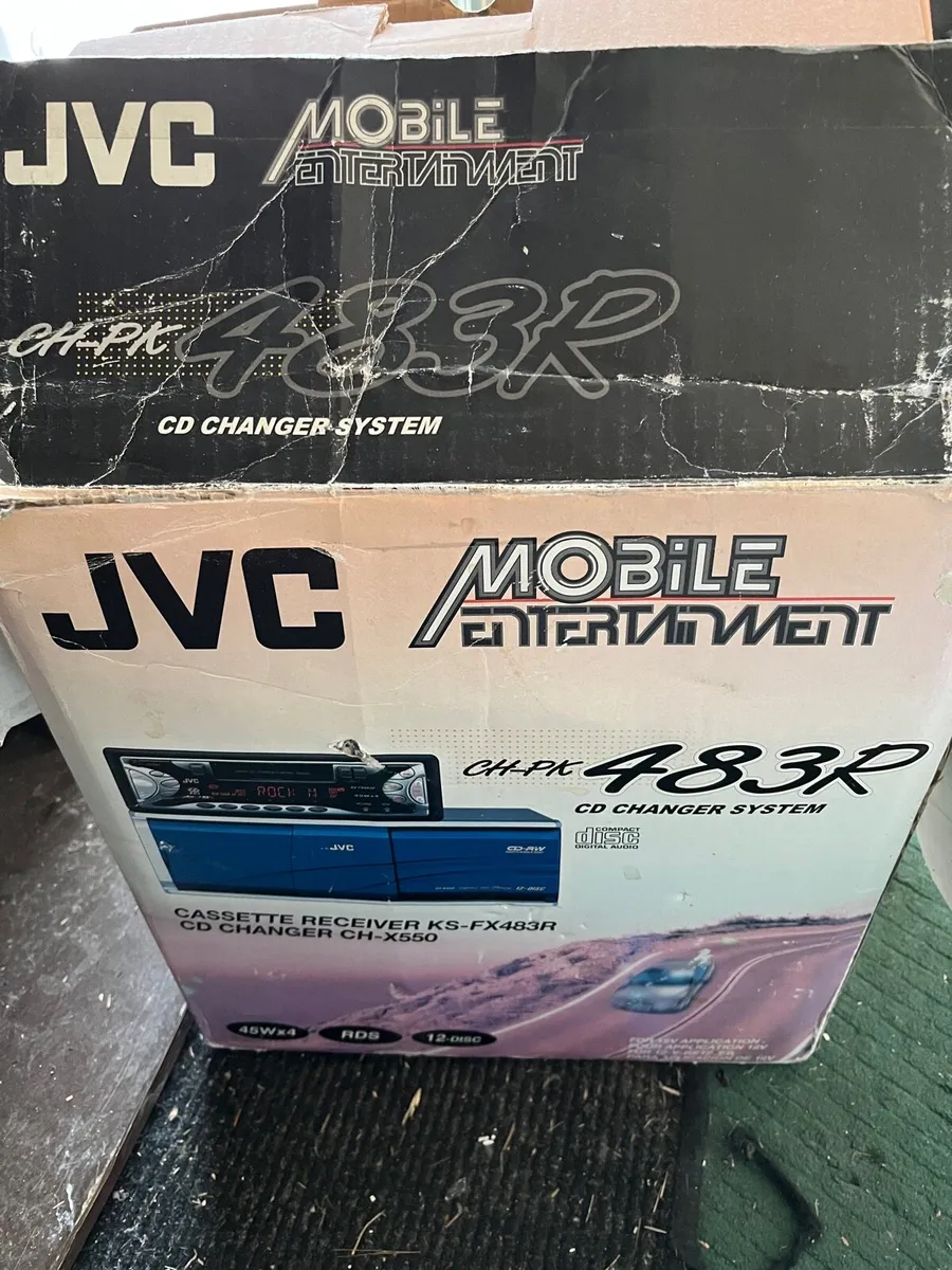 JVC  CD Boot Unit and Cassette player