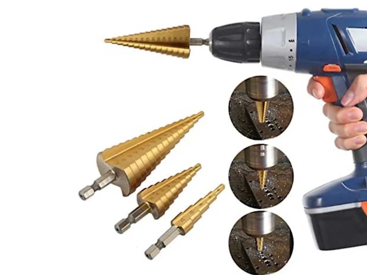 3pce Step Drill Set...Free Delivery - Image 1