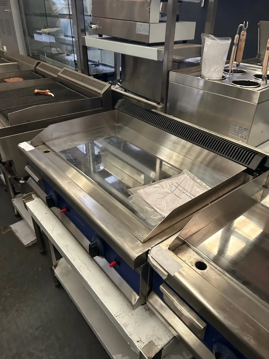 sale New Frytac 900 gas Crome griddle - Image 3