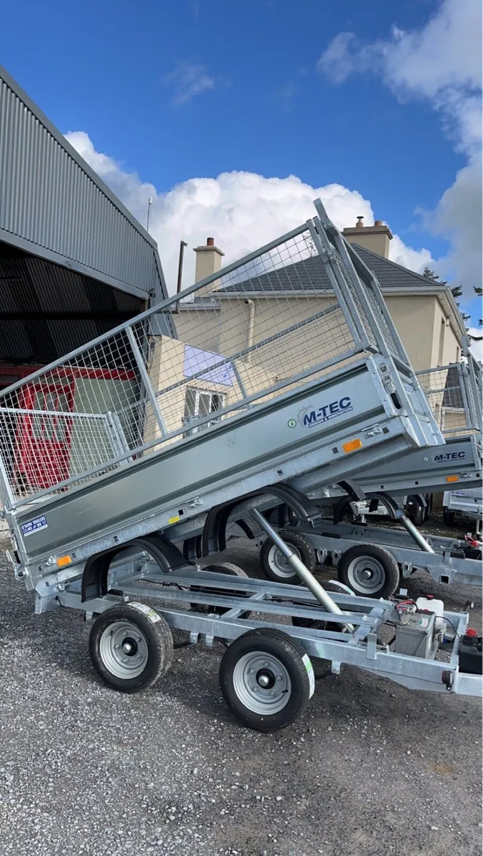 Mtec tipping trailers - Image 3