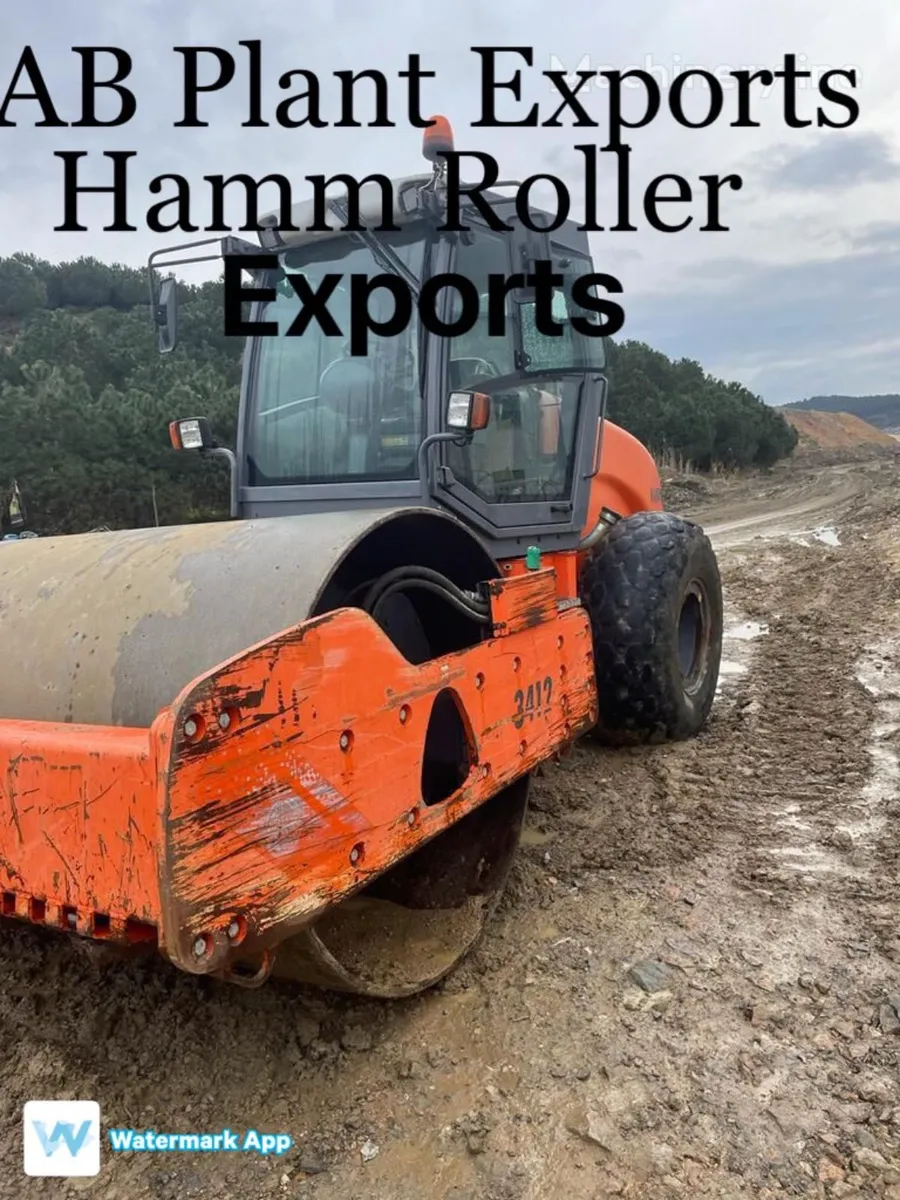 Hamm Roller 3412 to 3425 exports