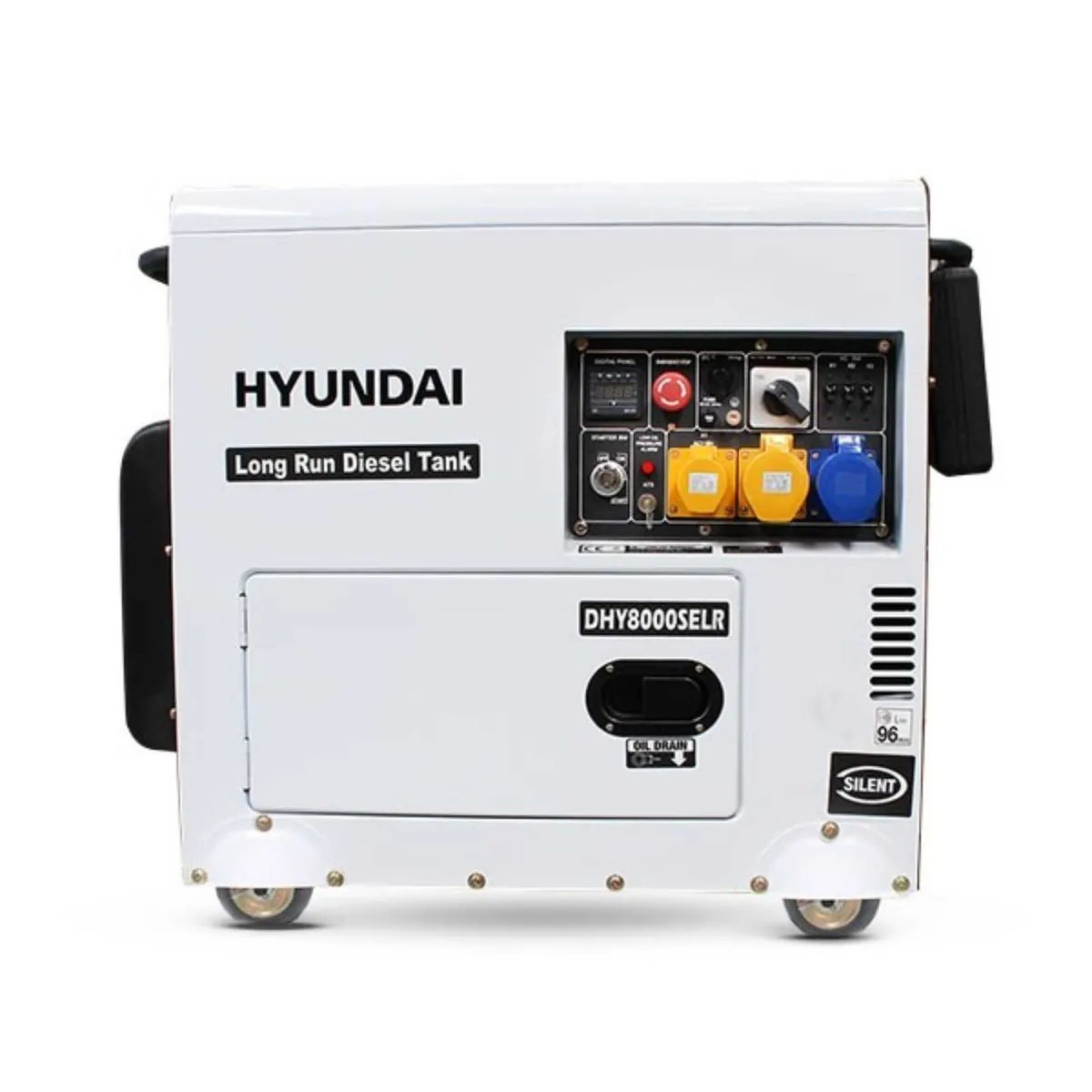 Hyundai 6kW/7.5kVA Long Run Standby Diesel Generat - Image 1