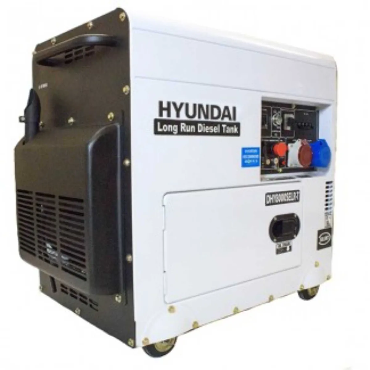 Hyundai 6kW/7.5kVA Long Run Standby Diesel Generat - Image 3