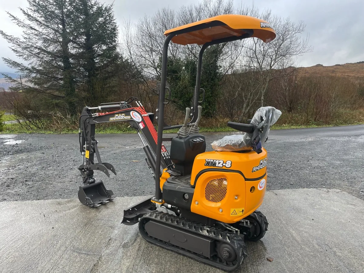 Rhino 1.2 Ton Micro Digger Kubota. - Image 3