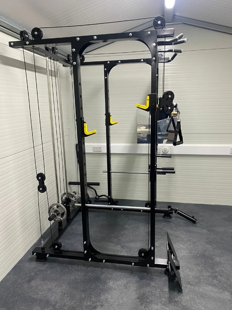 Cable Crossover-Functional Trainer-Power Rack - Image 2