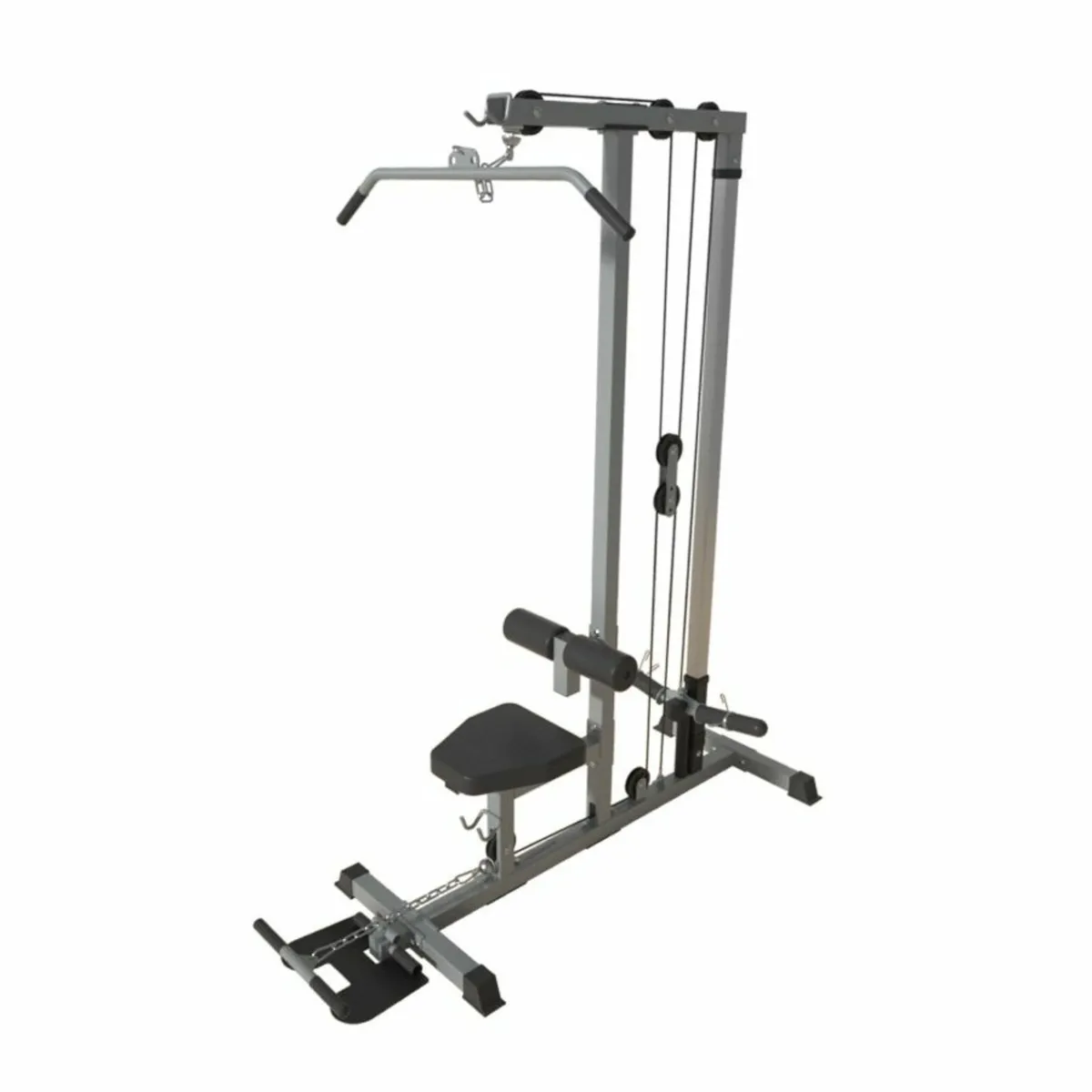 Lat Pulldown-Low Row Combo Machine - Image 1