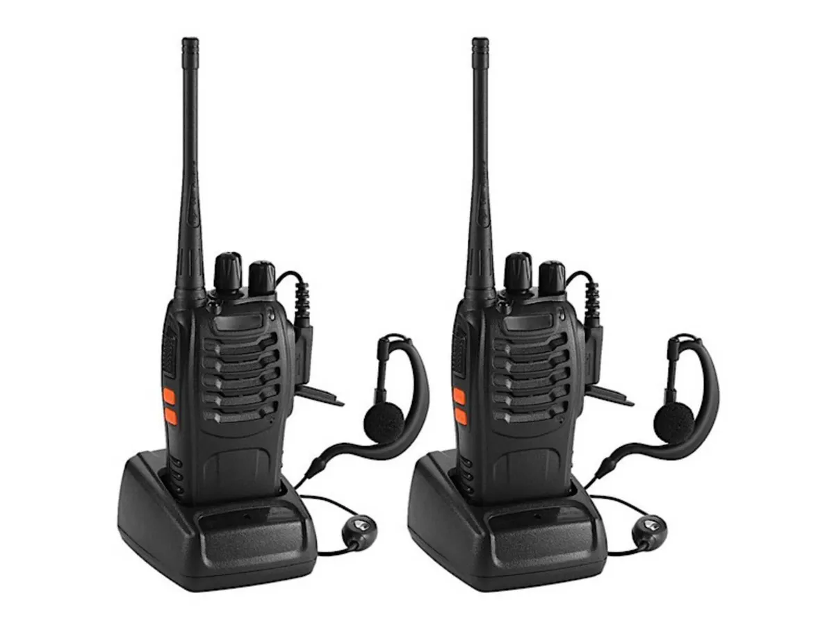 2 Pce 16 Channel Walkie Talkies. - Image 1