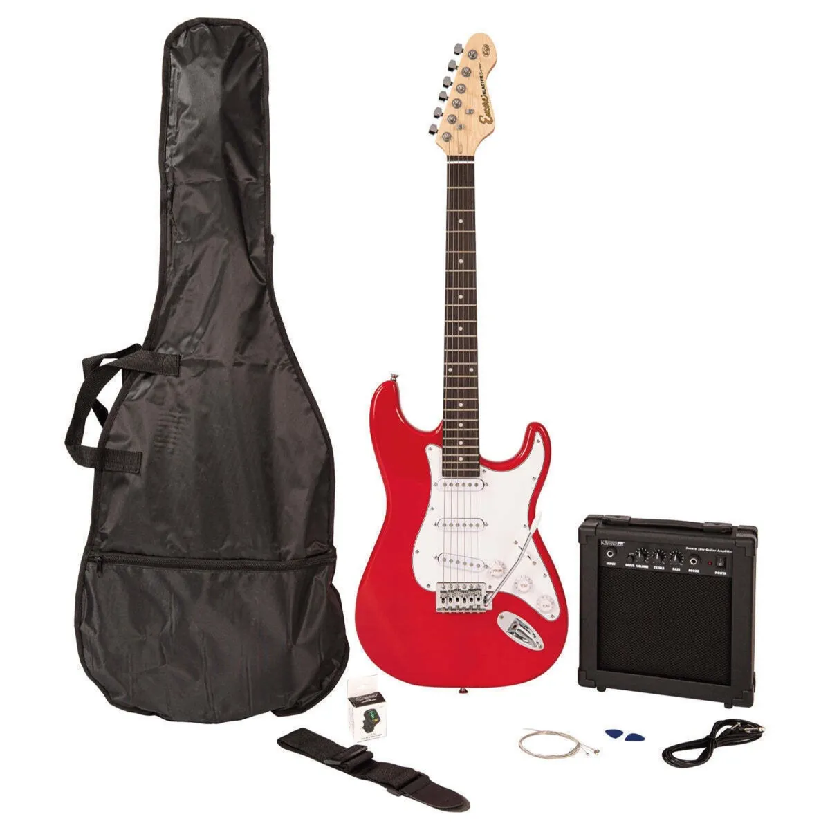 Electric Guitar Pack Amp Case Tuner & more - Image 1