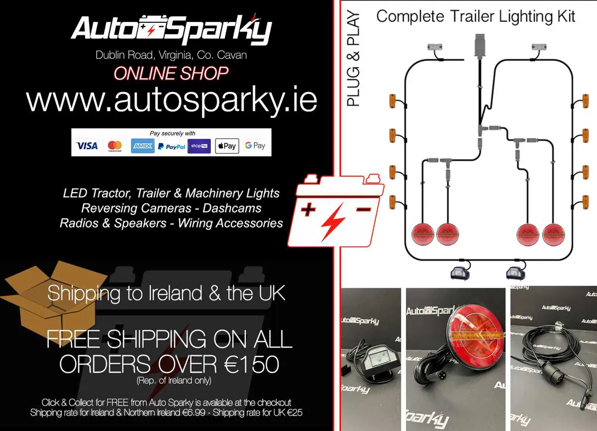 Complete Plug & Play Trailer Light Kits