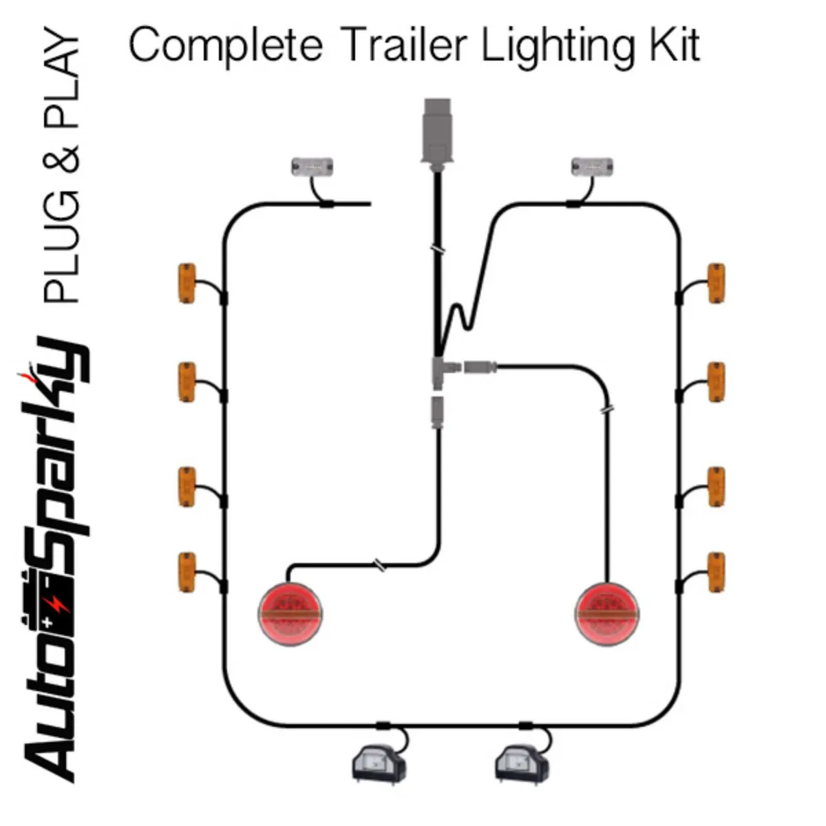 Complete Plug & Play Trailer Light Kits - Image 3