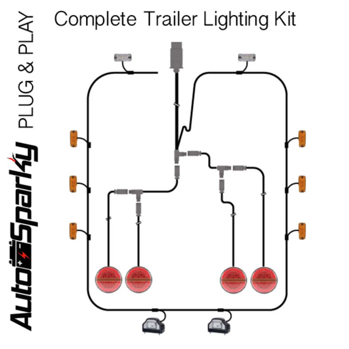 Complete Plug & Play Trailer Light Kits - Image 4