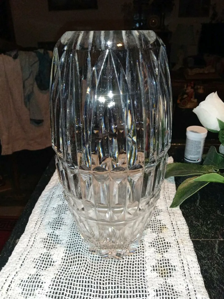 Rare Waterford crystal large vase - Image 2