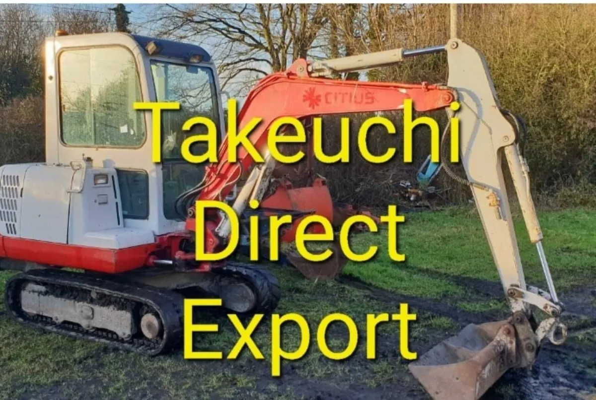 Takeuchi direct Export - Image 1