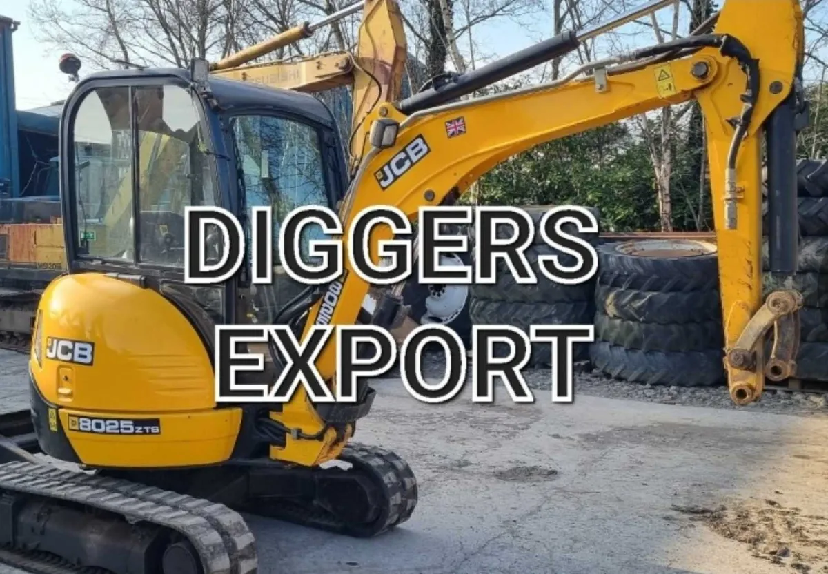 Backhoe diggers/ mini diggers Export - Image 2