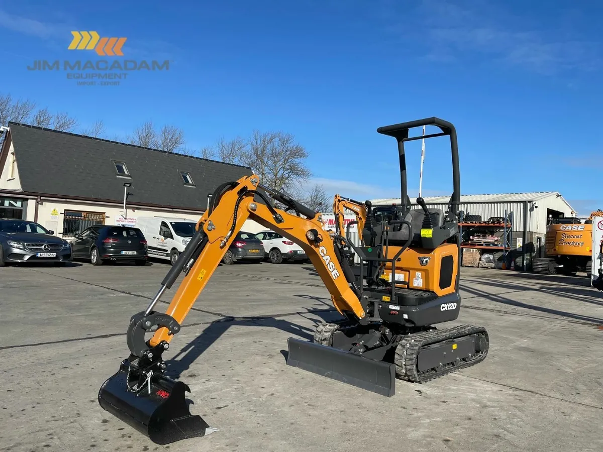 Case CX12D 1.2 T Mini Excavator Finance Available - Image 2