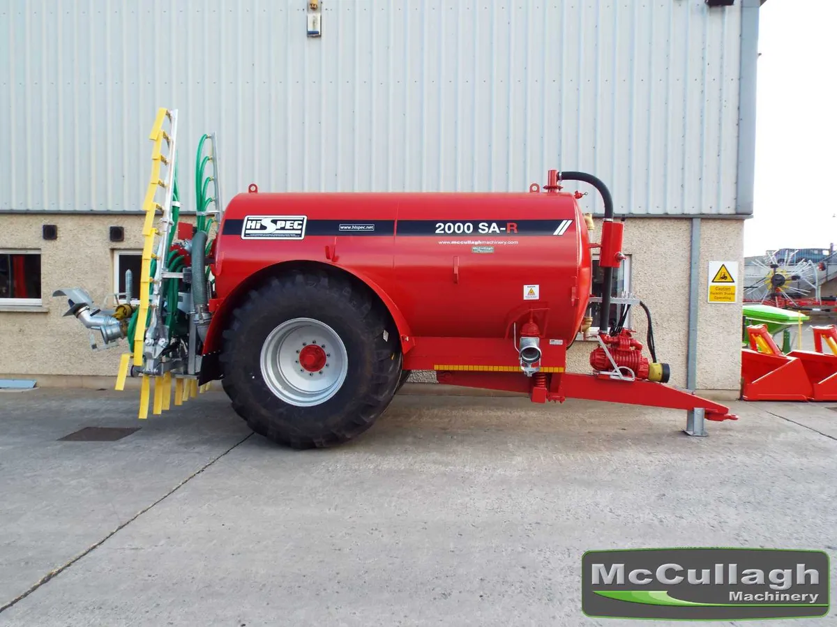 New HiSpec 2000 Gallon Slurry Tanker - Image 2