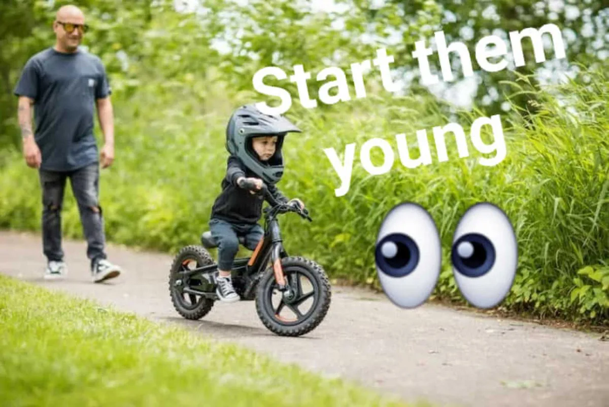 ELECTRIC Kids Balance Bikes SPECIAL OFFER-DELIVERY - Image 1