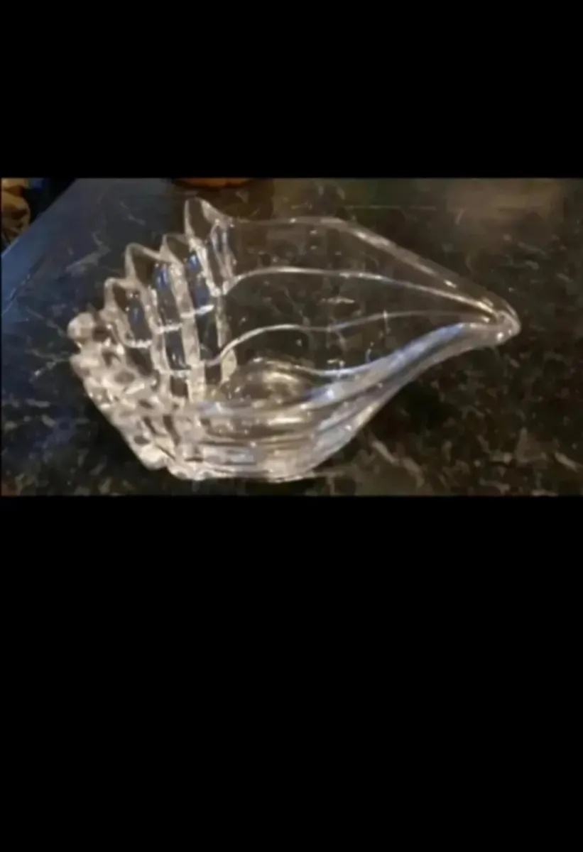 Waterford crystal Marquise dish