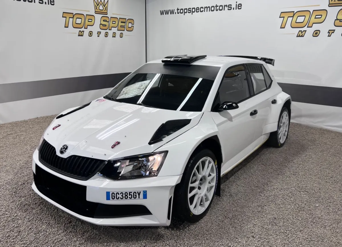 2018 last spec Skoda Fabia r5 rallycar chassis 232 - Image 2