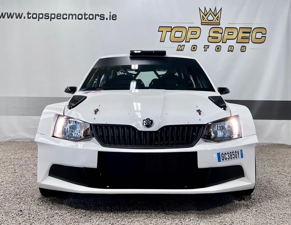 2018 last spec Skoda Fabia r5 rallycar chassis 232 - Image 3