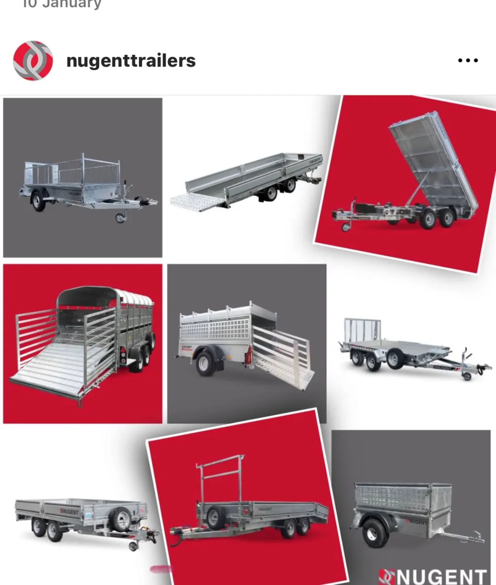 Trailers in stock ready to go - Image 1