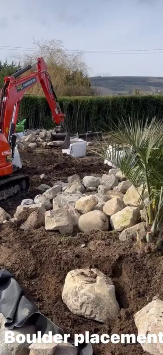 Garden Pond Round Landscape Boulders - Image 2