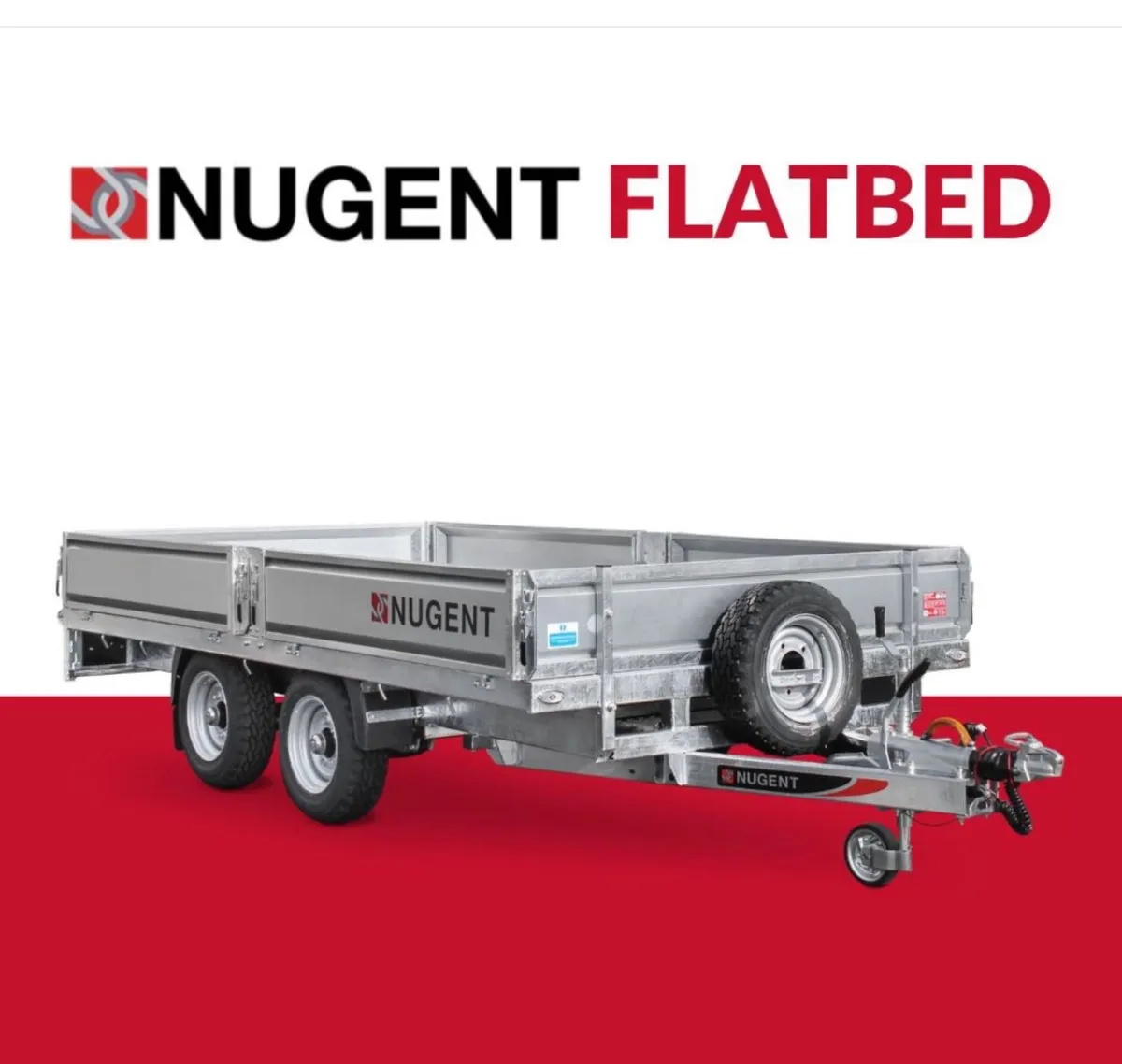 In Stock ✅New Nugent 12x6’7 Dropside - Image 1