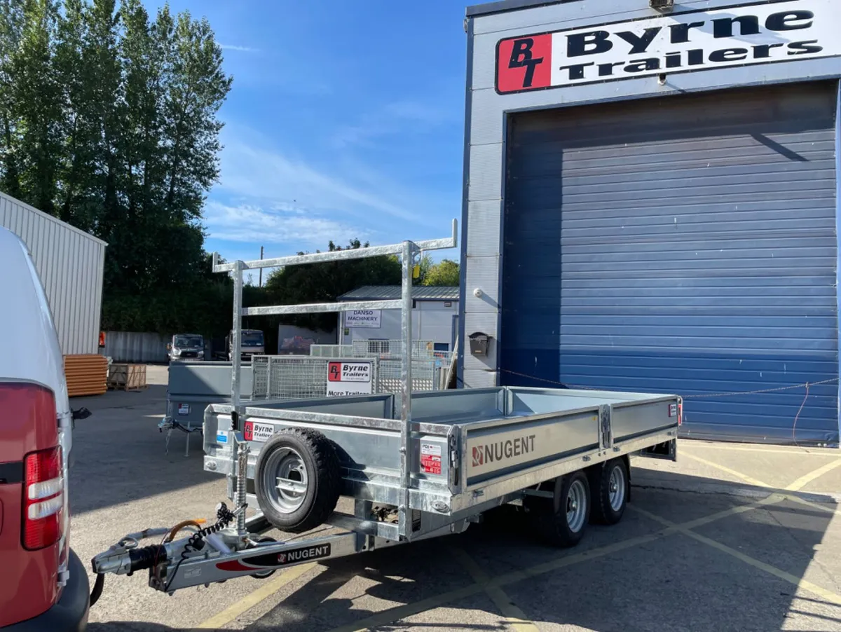 In Stock ✅Nugent 14x6’7 Dropside Trailer - Image 2