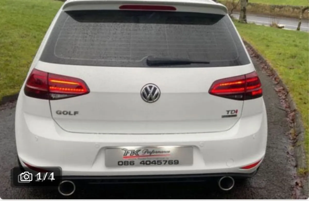 Vw golf mk7 led tail lights dynamic