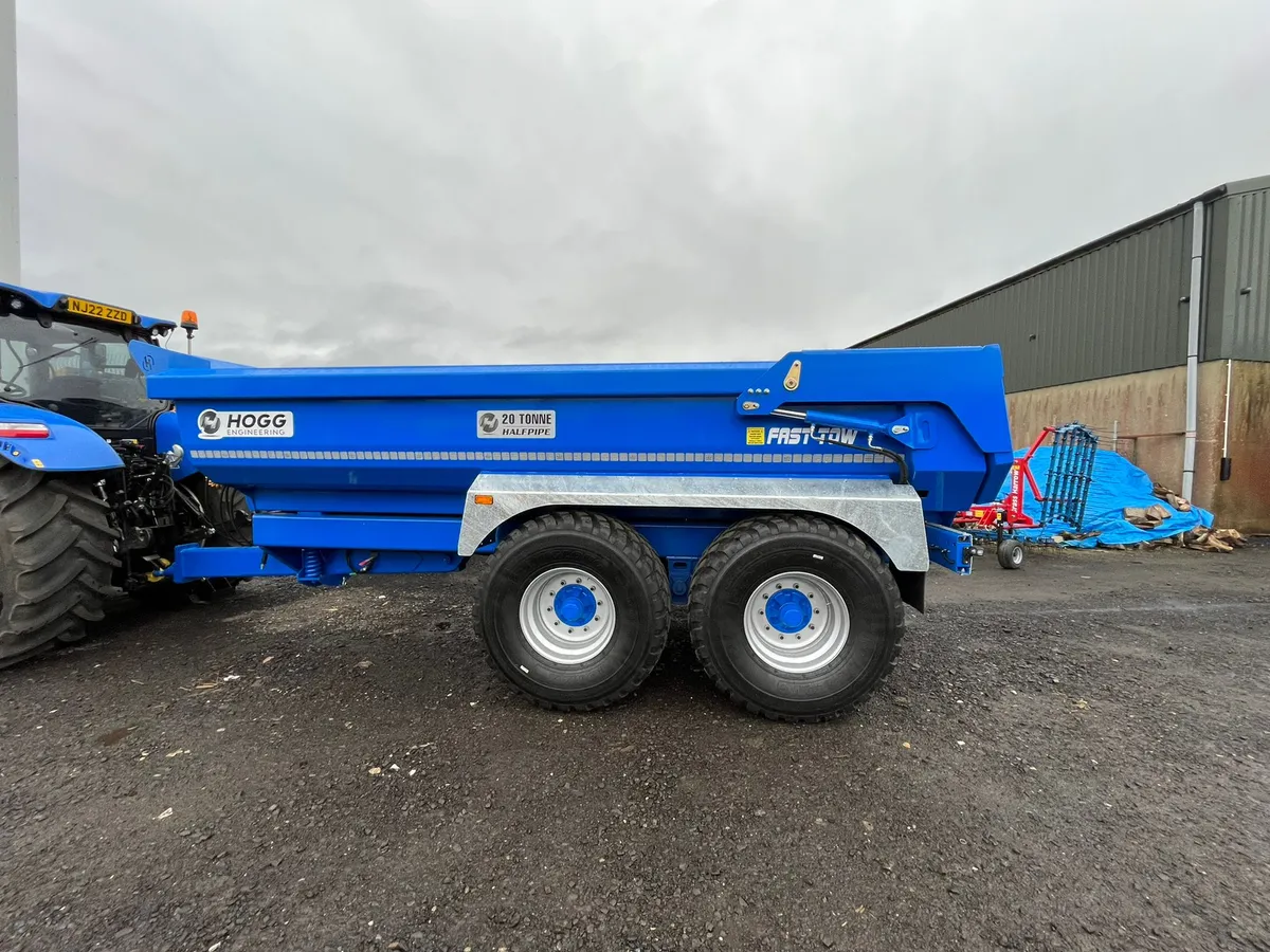 20t Hogg dump trailer - Image 3