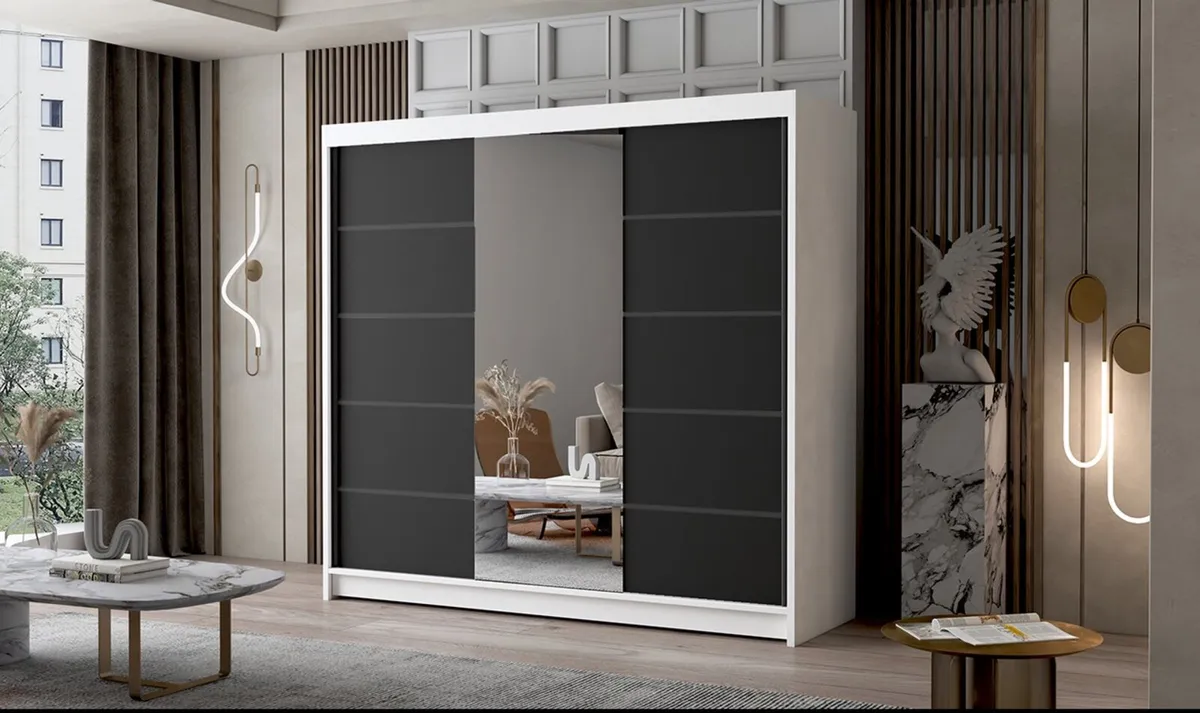 wardrobe closet slide robes wardrobes chest - Image 1