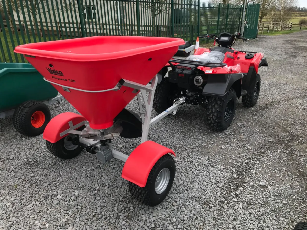 New Suzuki 750 + Fertiliser Spreader €68 per week - Image 3