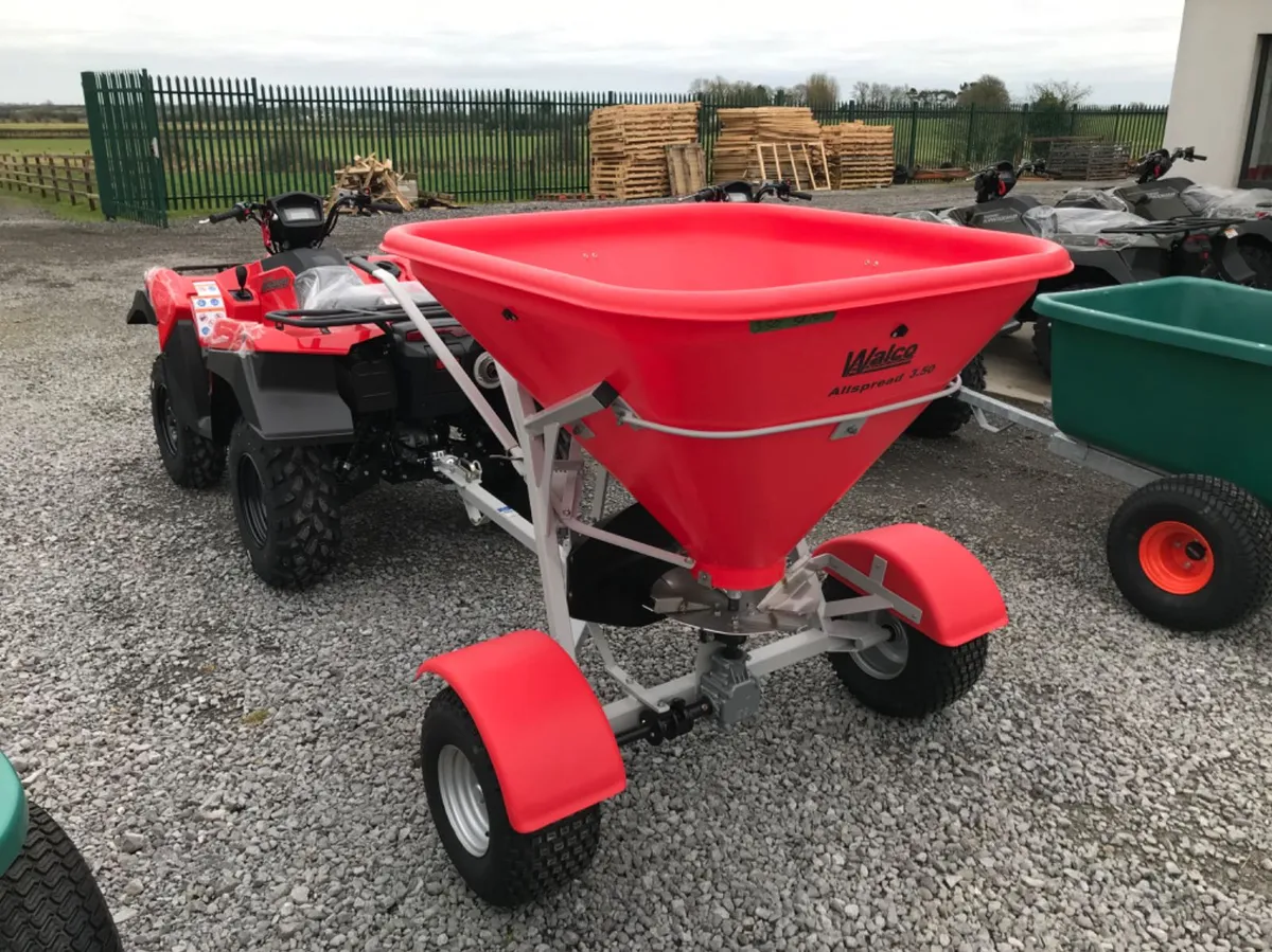 New Suzuki 750 + Fertiliser Spreader €68 per week - Image 4