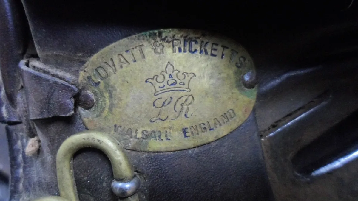 Lovatt & Ricketts Horse Saddle - Image 3