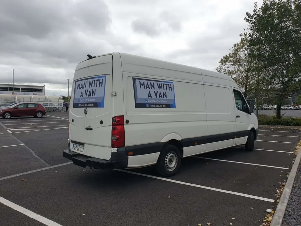 MAN WITH A VAN. CARRICK ON SHANNON