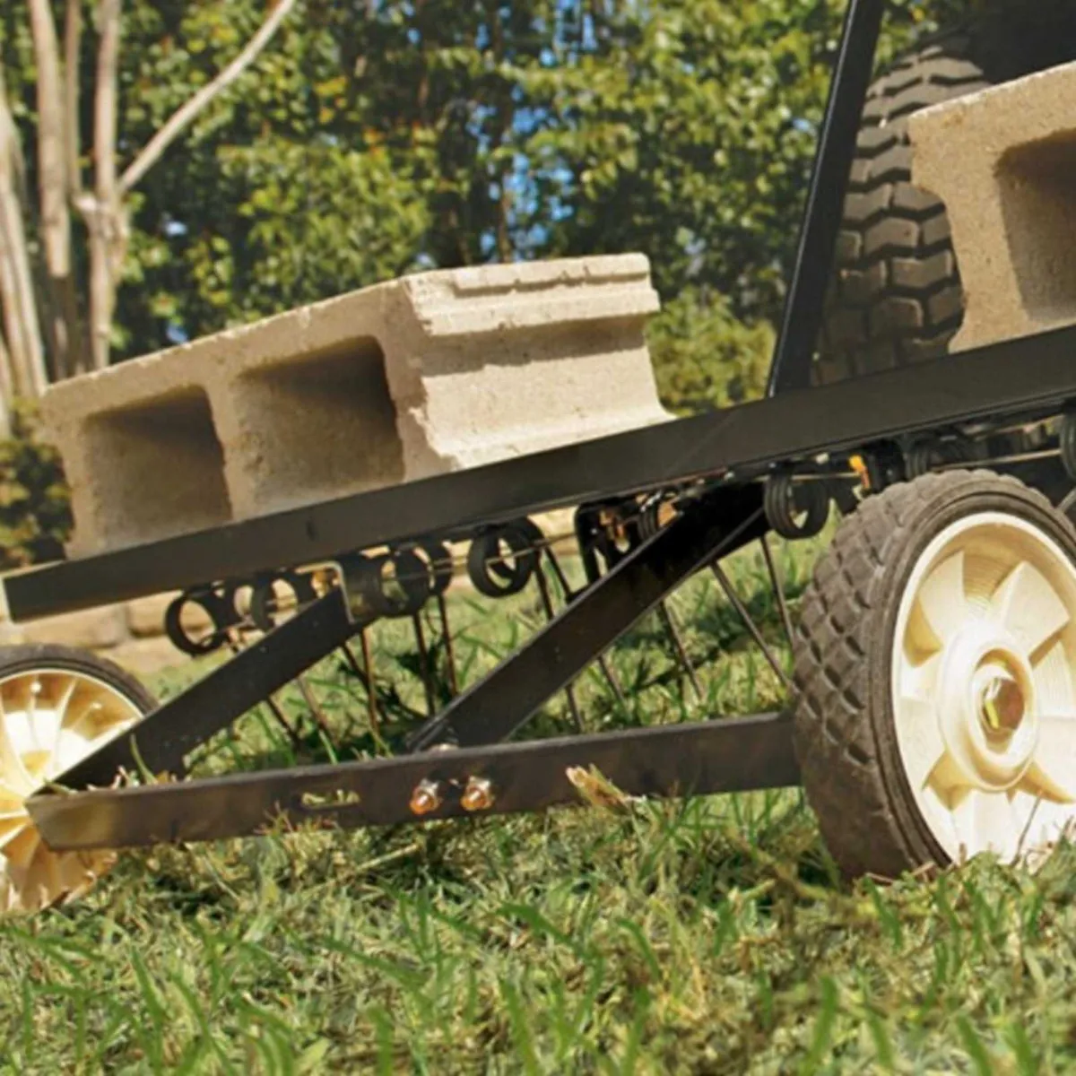 Agri Fab Tow behind Moss Rakes & Aerators - Image 3