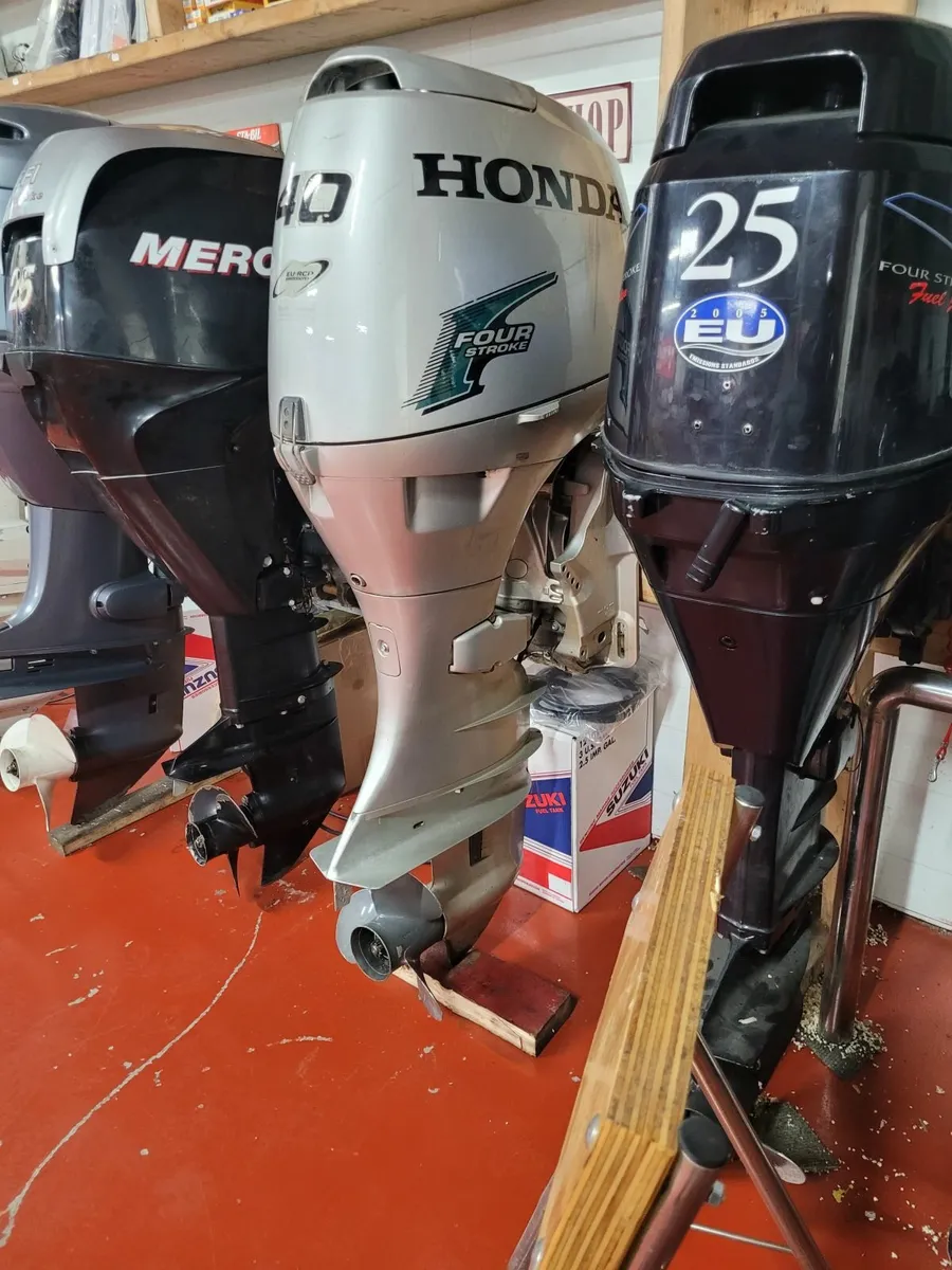 40 hp Honda in Horsepower Workshop