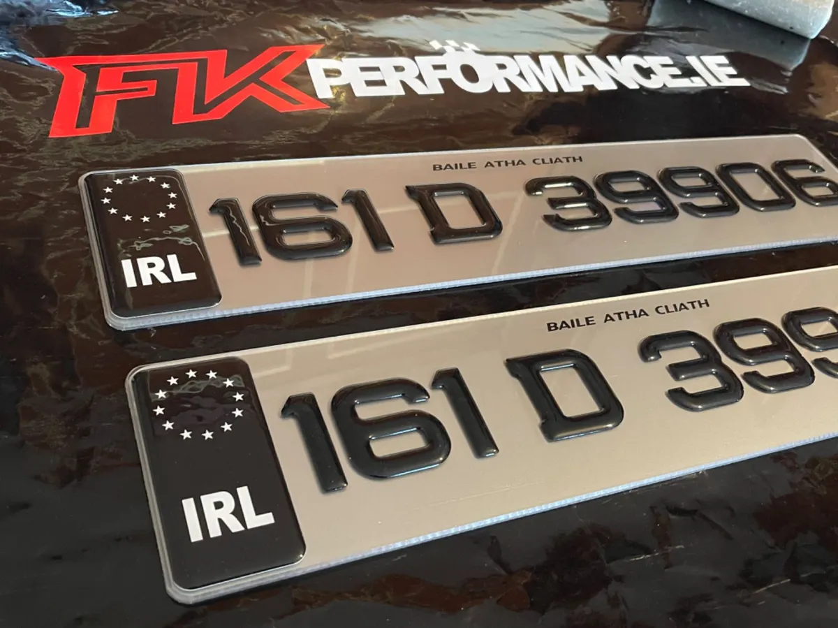 Ultimate number plates GEL