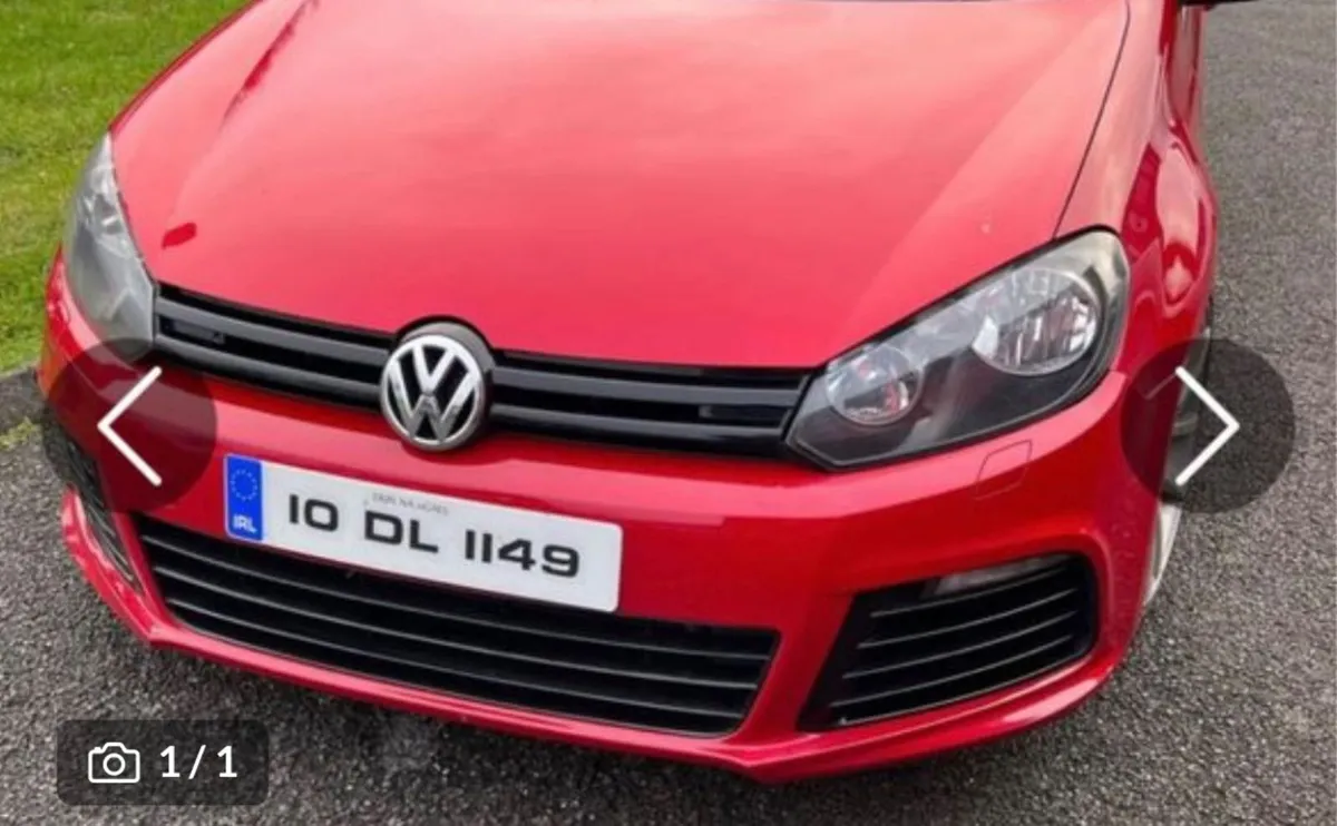 Vw golf r20 front bumpers