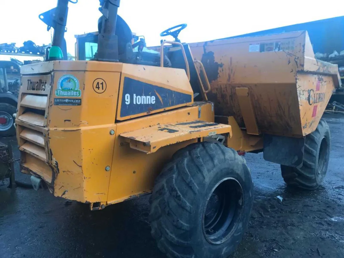 Thwaites 9t dumper