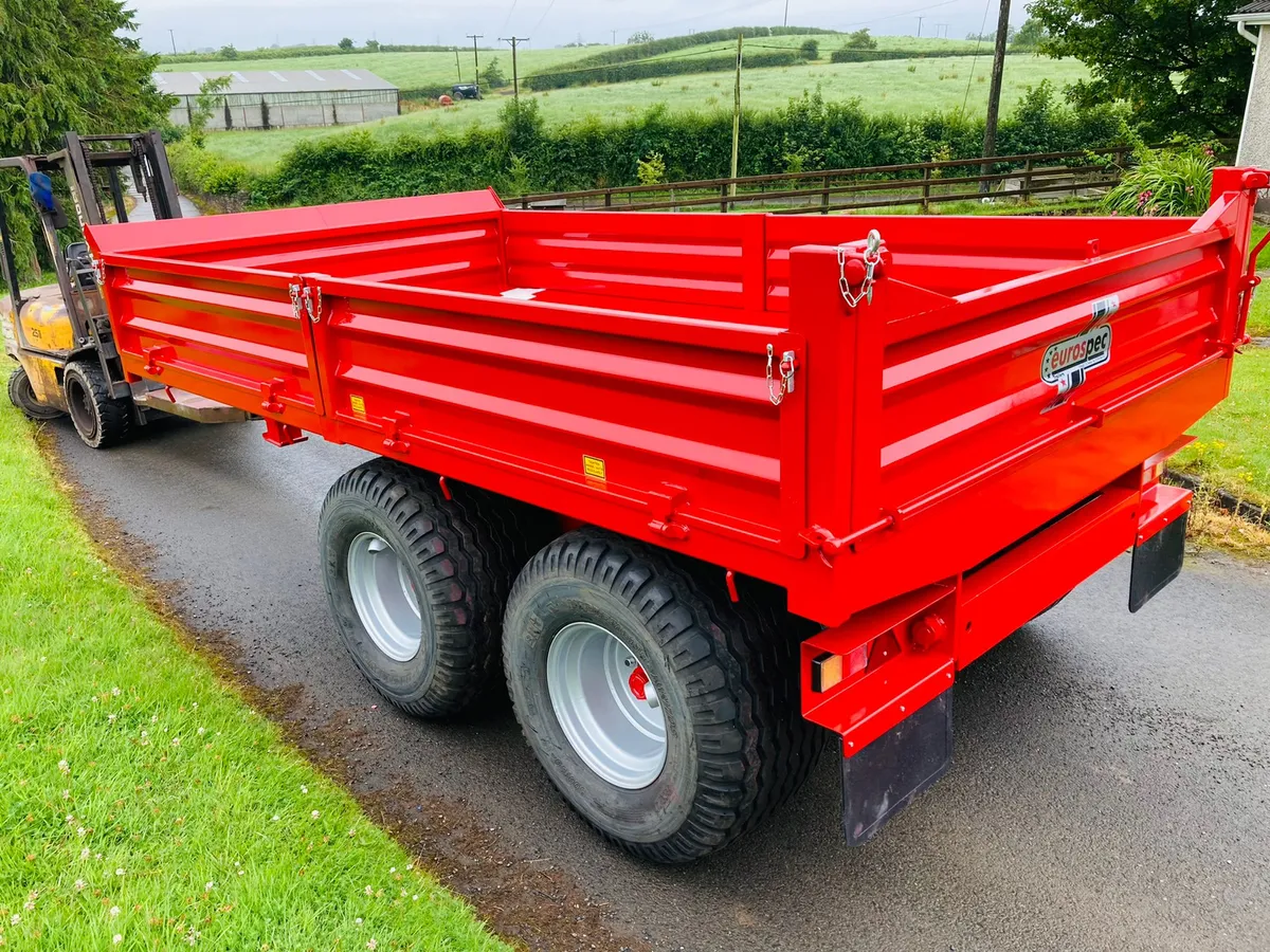Eurospec Tipper Trailer - Full Finance Options - Image 2