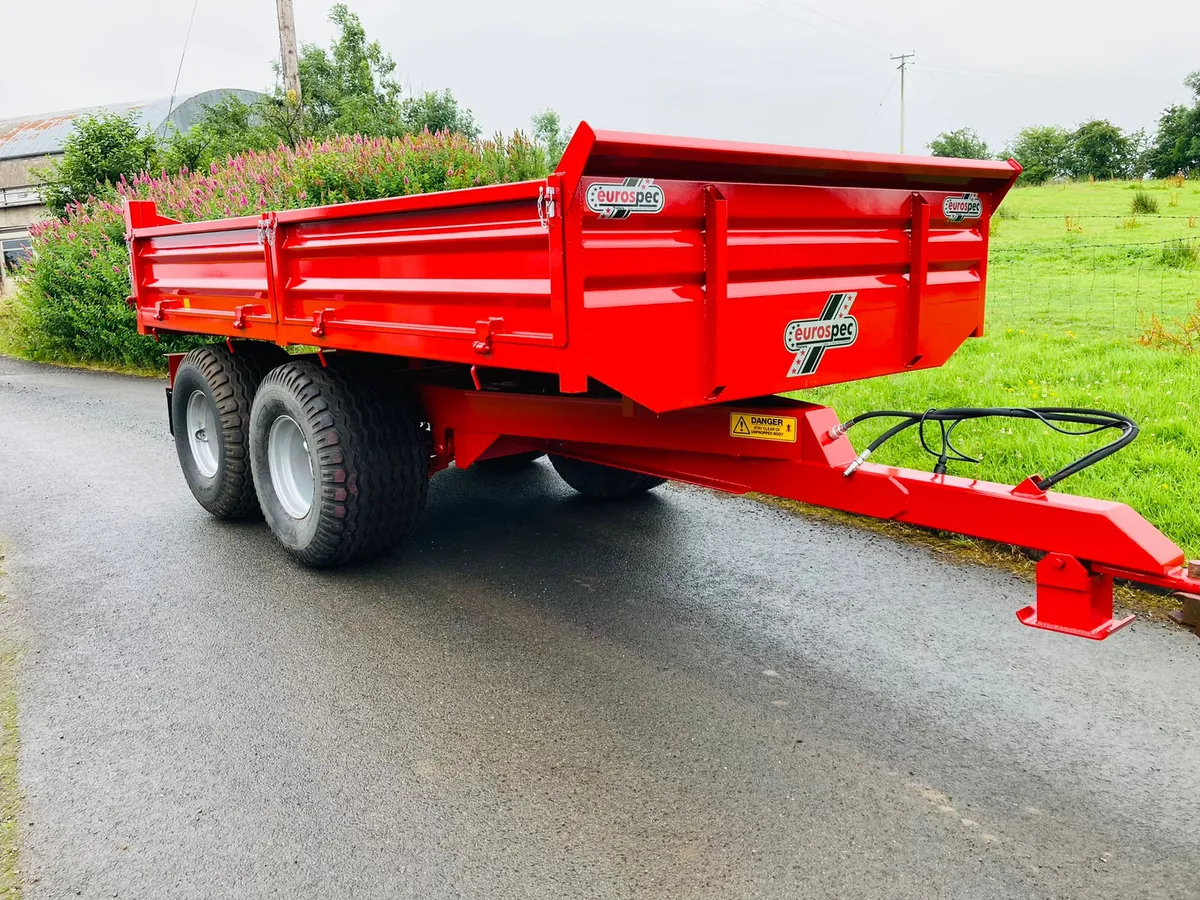 Eurospec Tipper Trailer - Full Finance Options - Image 4