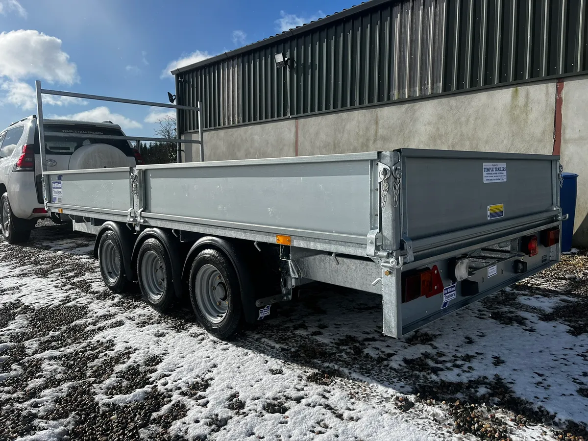 New Ifor Williams 14x6'6 Dropside - Image 2