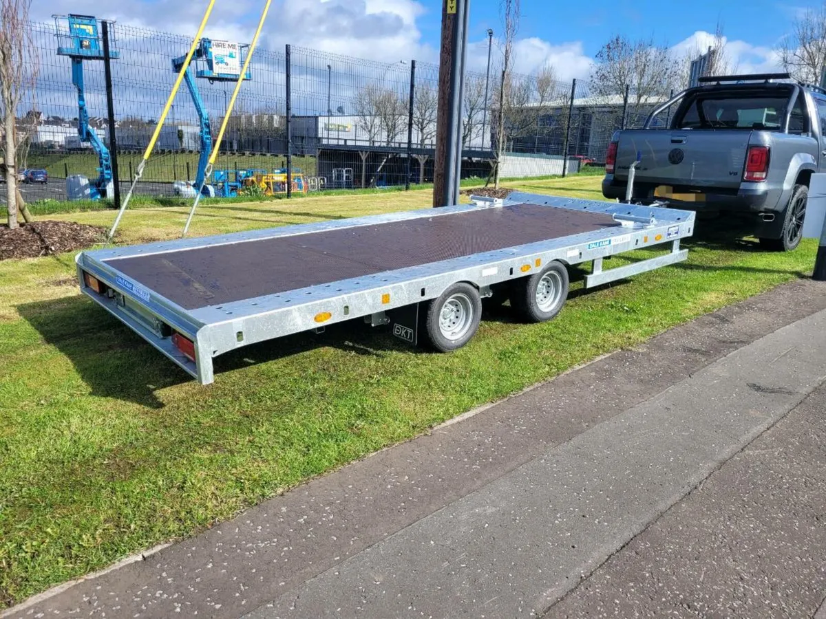 Dale kane car transporter flatbed trailer plant - Image 1