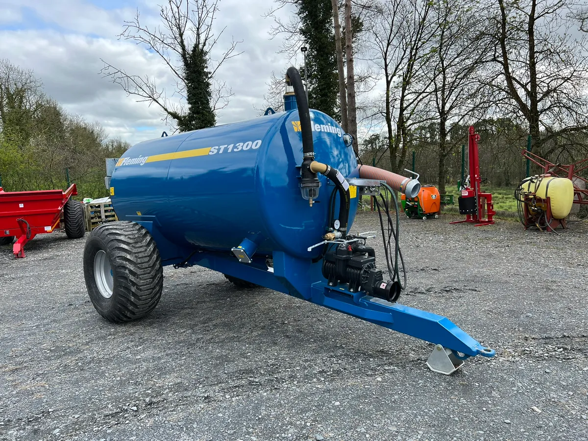 *** NEW FLEMING 1300 SLURRY TANKER *** - Image 1